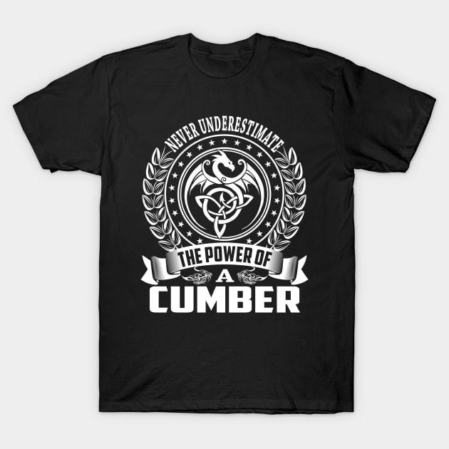 CUMBER T-Shirt by Anthony store